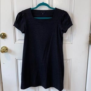 100% wool grey dress